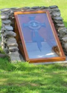 The new replica memorial for Songster