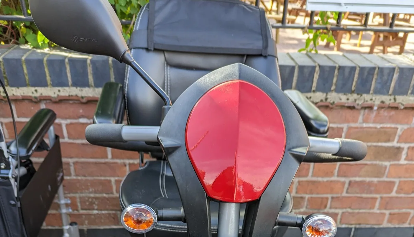 Image of a mobility scooter to accompany a blog post about a grant made by the Chesterton House Foundation to Shopmobility Melton Mowbray