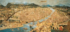 Painting of 1427 Florence taken from https://www.itakehistory.com/post/the-florentine-catasto-of-1427